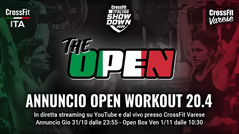Open 20.4 CrossFit Italian Showdown